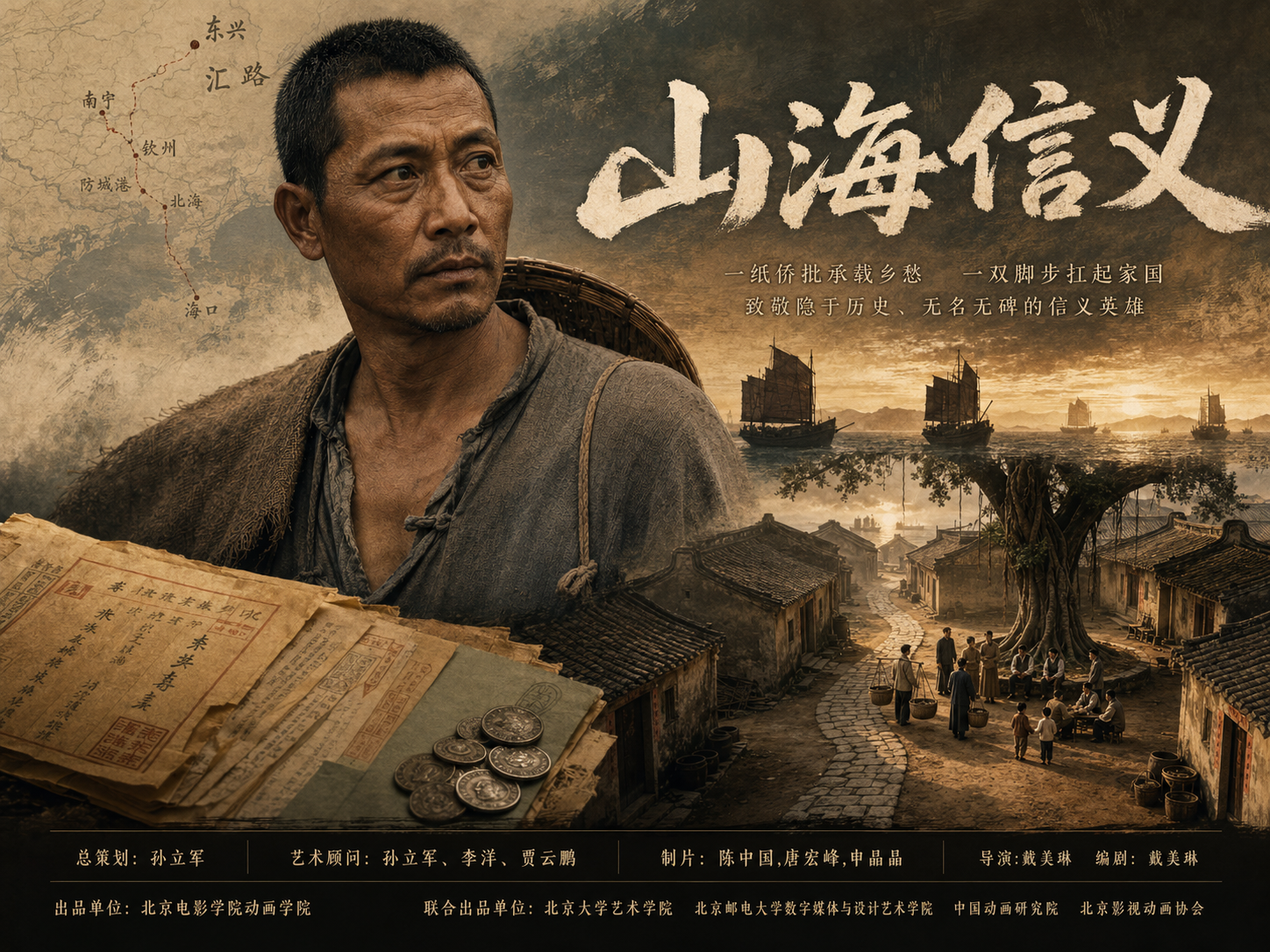 山海信义 横版海报